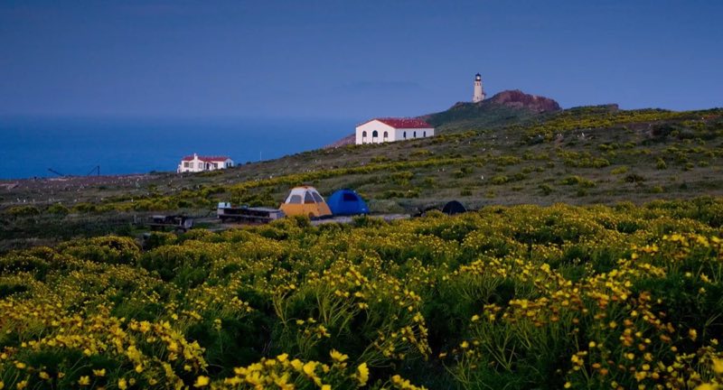 Campground, Anacapa Island
