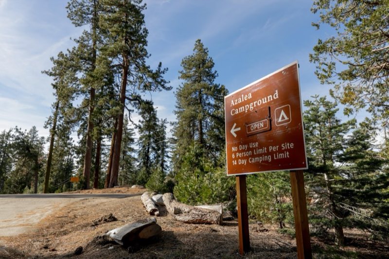 Campground Sign