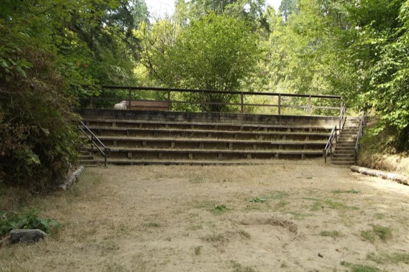 Amphitheatre on the Siuslaw River.