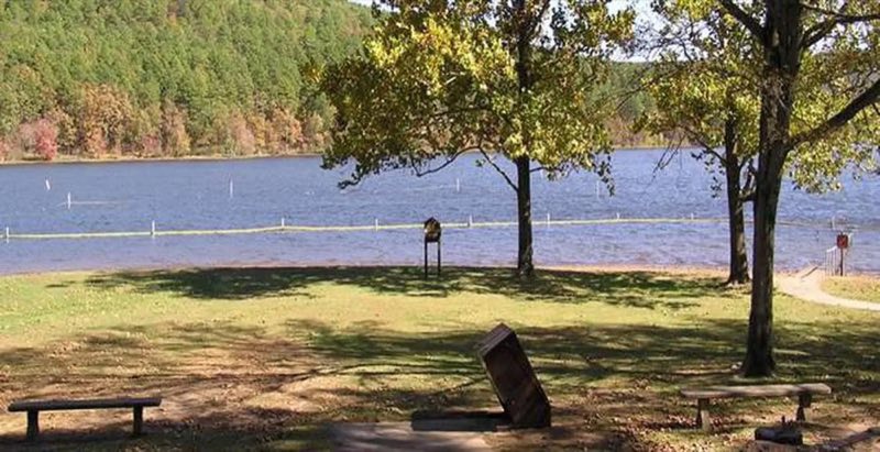 Cove Lake Recreation Area Swim Beach
