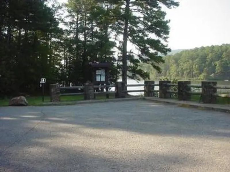 Cove Lake Loop Trail - across lake