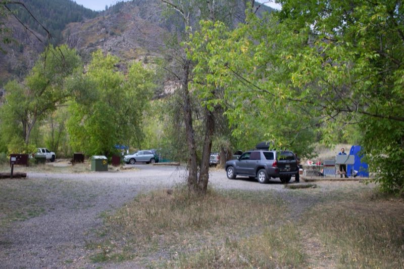 East Portal Campground - Sites with vehicle access