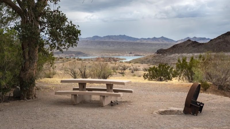 Echo Bay Campground Site