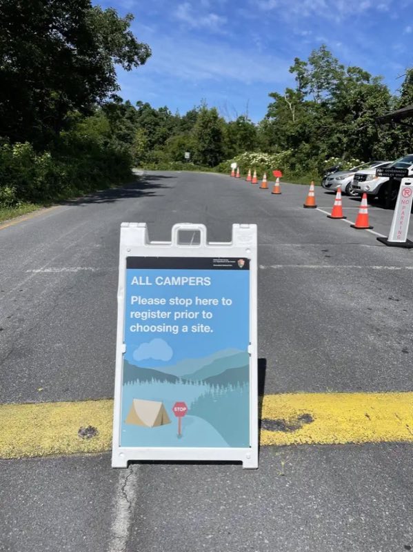 A photo of facility Loft Mountain Campground with No Amenities Shown