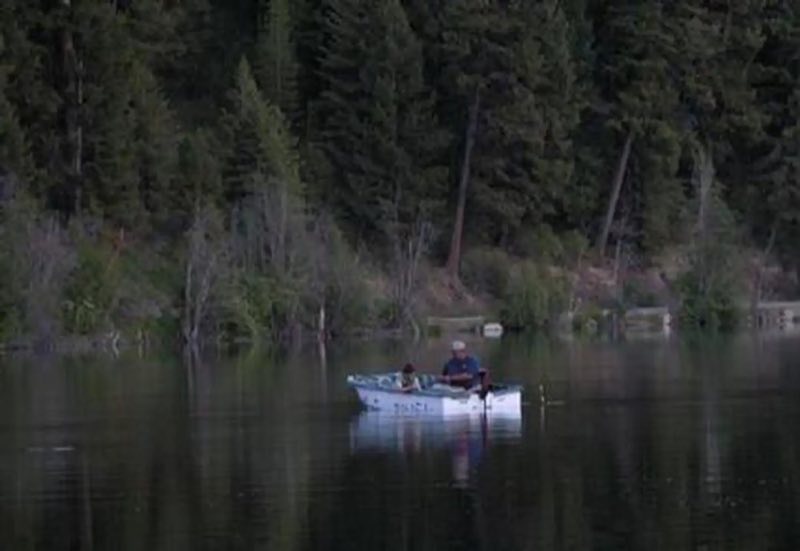 Fishing on Lost Lake