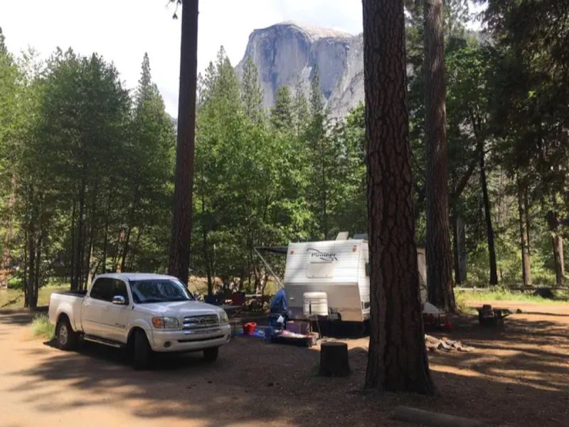 Lower Pines campsite