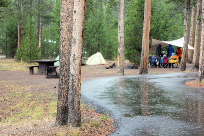 Camping sites