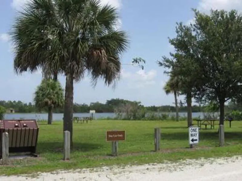Day Use Area at Campground