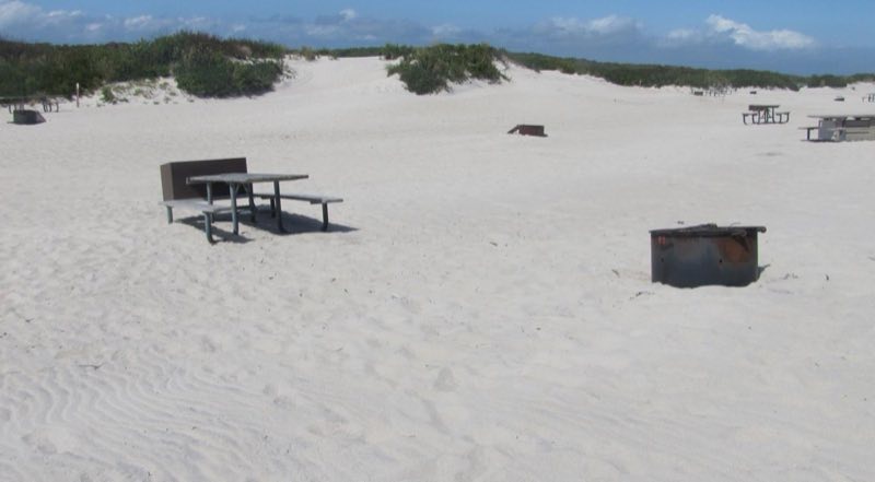 Oceanside walk-in site