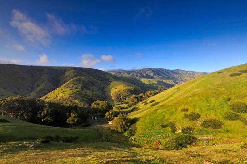 Scorpion Canyon Campground, Santa Cruz Island