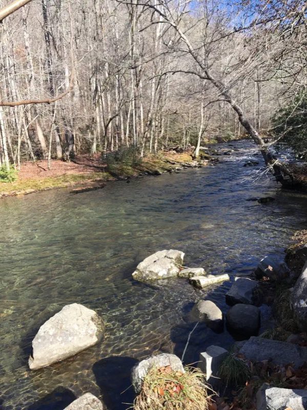 Another beautiful stretch of river easily accessible from the group camp