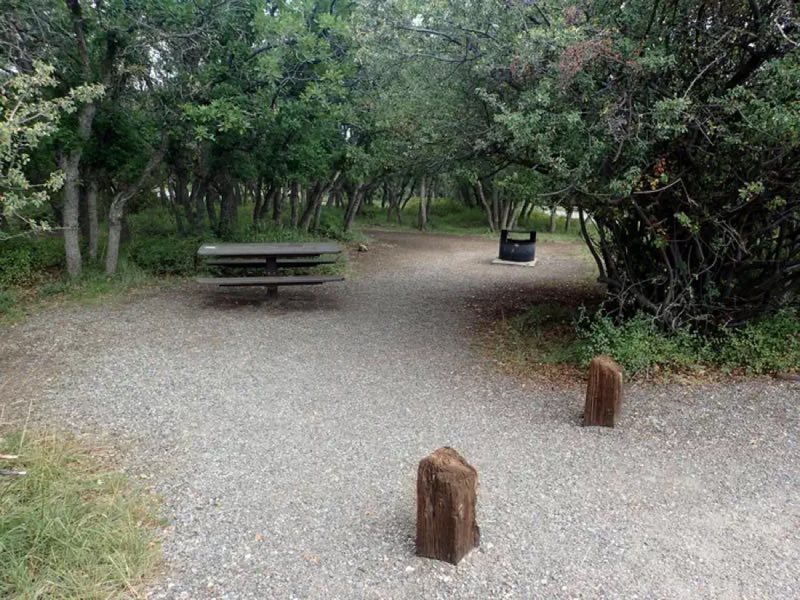 South Rim Campground standard non-electric site