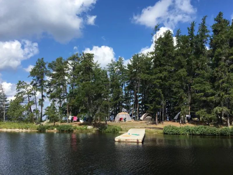 Virgin Is South Campsite